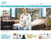Tablet Screenshot of epmg.com